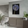 92410-99.jpg Dandelion on Black Poster