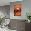 Dandelion in Sunset Poster