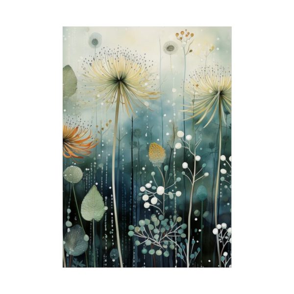 92411-110.jpg Abstract Dandelion Meadow Art Poster