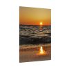 92411-167.jpg Sunset on Coast Poster