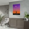 Abstract Moon Balloon Poster