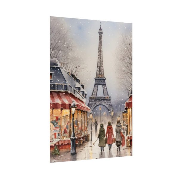 Christmas In Paris Poster