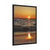 93830-105.jpg Sunset on Coast Framed Poster