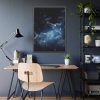 93830-2.jpg Starry Sky Stars Clouds Framed Poster