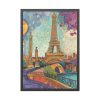 93830-20.jpg Whimsical Paris France Art Print Framed Poster