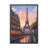 93830-28.jpg Paris and the Eiffel Tower Framed Poster