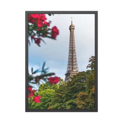 Paris in Nature Framed Poster