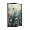 93830-73.jpg Abstract Dandelion Meadow Art Framed Poster