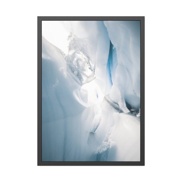 93830-92.jpg Melting Glacier in Alaska Framed Poster
