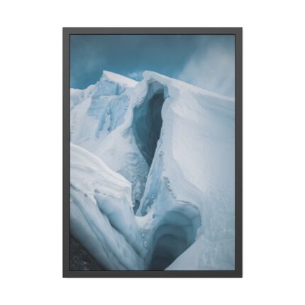 Alaska Glacier Framed Poster