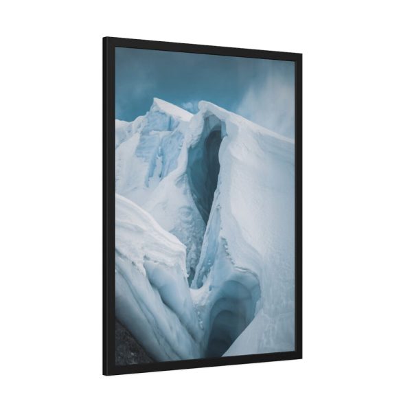 Alaska Glacier Framed Poster