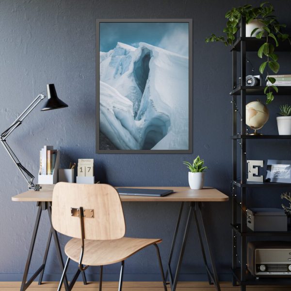 Alaska Glacier Framed Poster