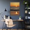 93831-110.jpg Sunset on Coast Framed Poster