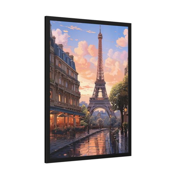 93831-33.jpg Paris and the Eiffel Tower Framed Poster