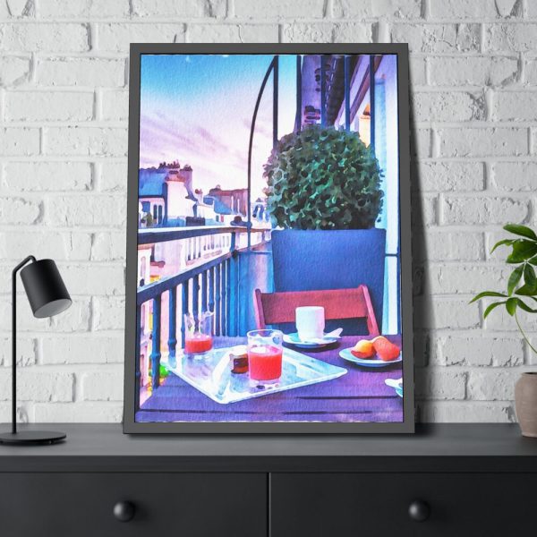 93831-55.jpg Parisian Scenes Framed Poster