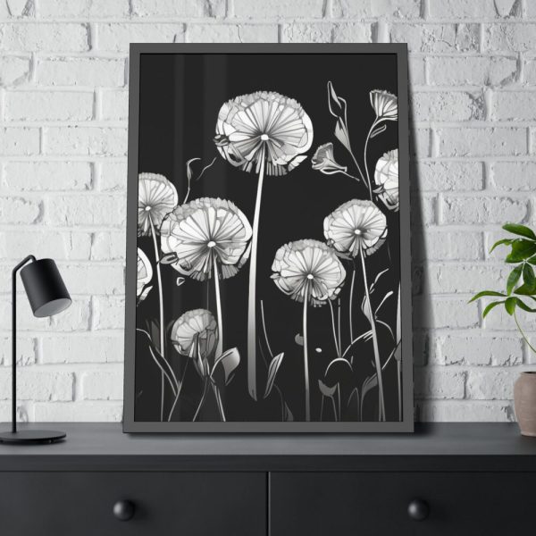 93831-75.jpg Make a Wish Dandelion II Framed Poster