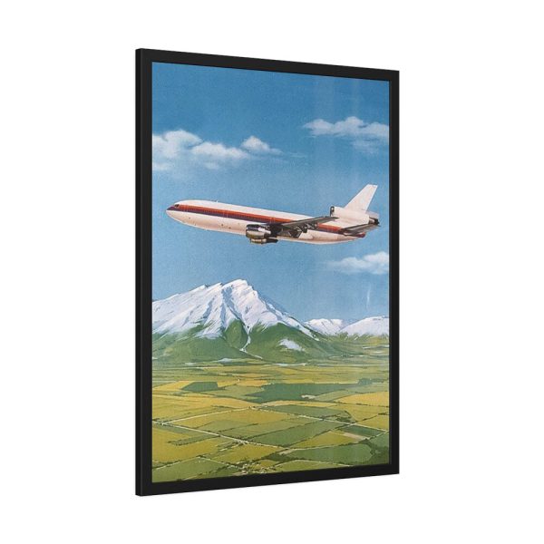United Airlines DC-10 Framed Poster
