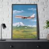 United Airlines DC-10 Framed Poster