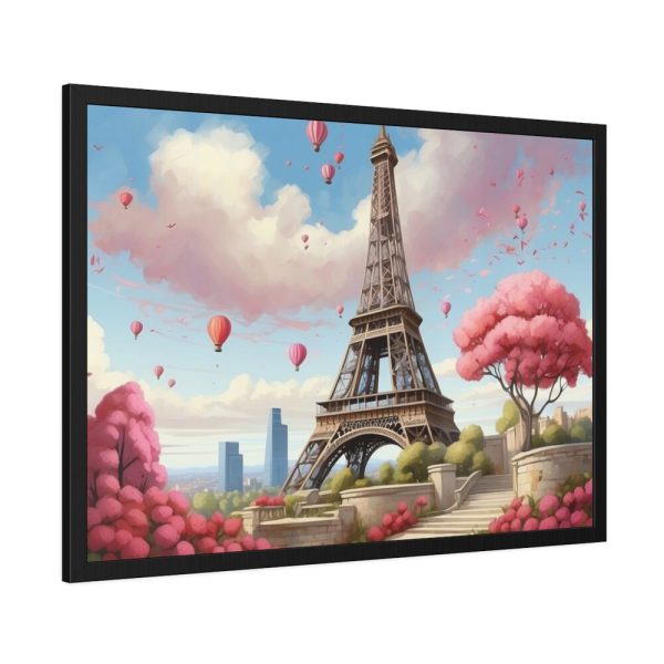 93854-105.jpg Pink Paris Framed Poster