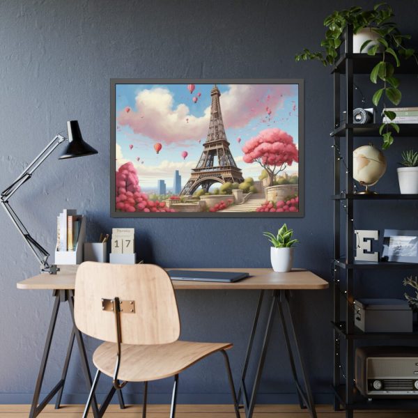 93854-106.jpg Pink Paris Framed Poster