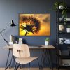 93854-114.jpg Dandelion and Sunset Framed Poster