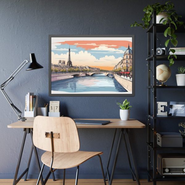 93854-126.jpg Paris Mon Amour Framed Poster