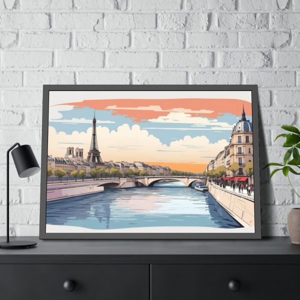93854-127.jpg Paris Mon Amour Framed Poster