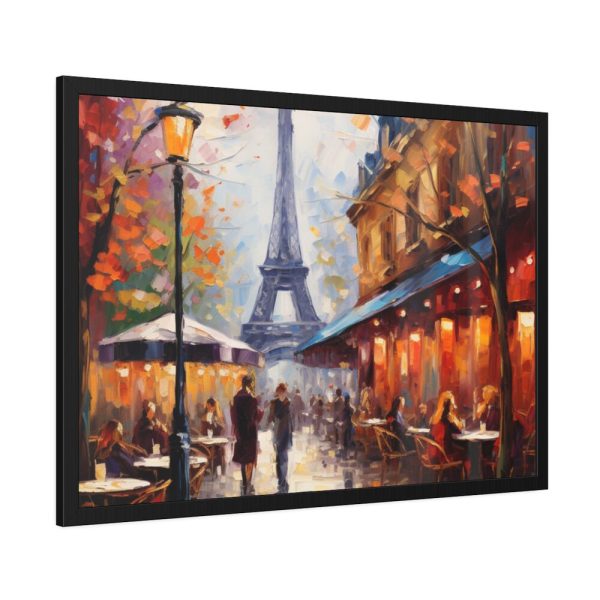 93854-133.jpg Busy Paris Framed Poster