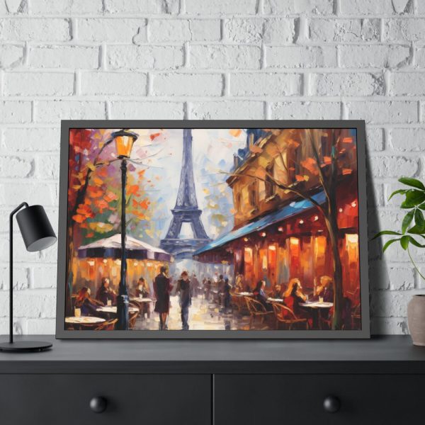 93854-135.jpg Busy Paris Framed Poster