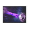 93854-16.jpg Surreal Hand Planet Heaven Framed Poster
