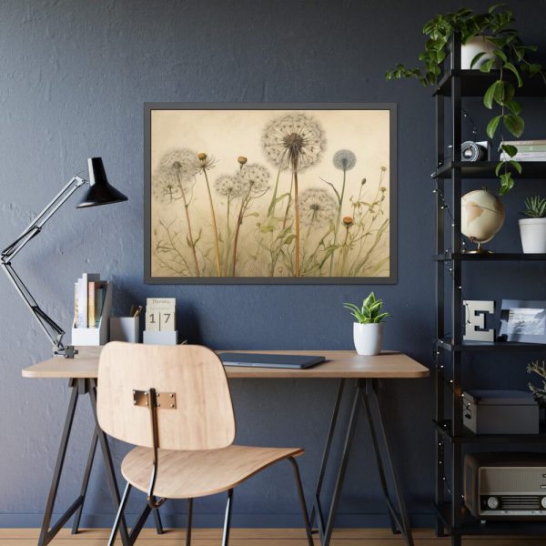 93854-162.jpg Watercolor Meadow Flowers Framed Poster