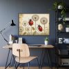93854-166.jpg Watercolor Meadow Flowers With Ladybug Framed Poster