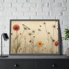 93854-171.jpg Dandelion With Ladybug Framed Poster