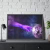 93854-19.jpg Surreal Hand Planet Heaven Framed Poster
