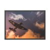 93854-192.jpg Ground View of an Old War Plane Framed Poster