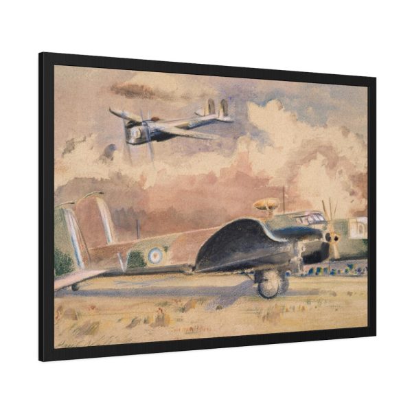 93854-197.jpg Whitley Bombers Sunning by Paul Nash Framed Poster