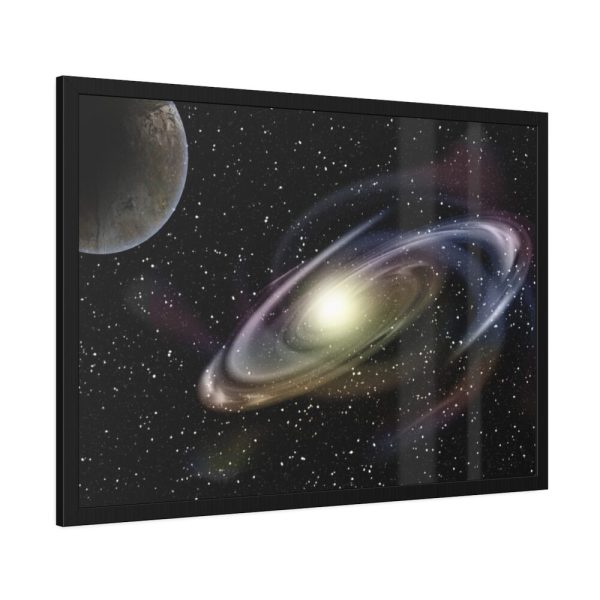 93854-21.jpg Nebula Space Planet Framed Poster