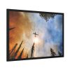 93854-249.jpg Summit Trail Fire Framed Poster