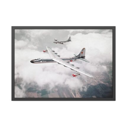 Air-to-Air View of Convair NB-36H Peacemaker Framed Poster