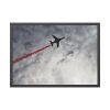 93854-280.jpg Cloud Sky and Airplane Framed Poster