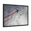 93854-281.jpg Cloud Sky and Airplane Framed Poster