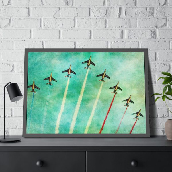 93854-307.jpg Air Display Vintage Framed Poster