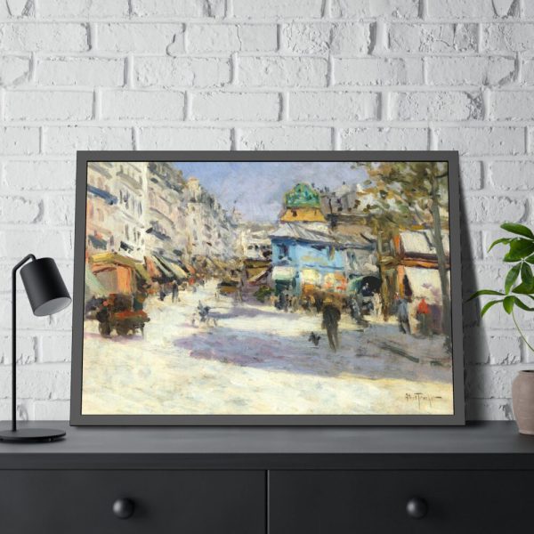 93854-31.jpg Rue Lepic Framed Poster