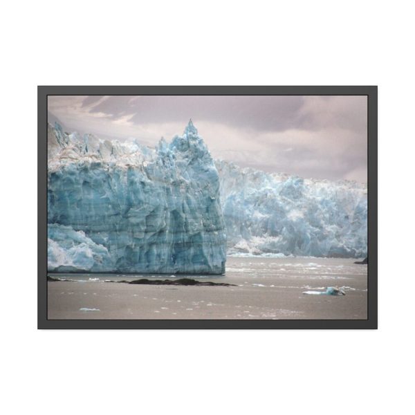 93854-332.jpg Hubbard Glacier at Alaska Framed Poster