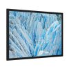 Beautiful Ice Rocks in Alaska Framed Poster