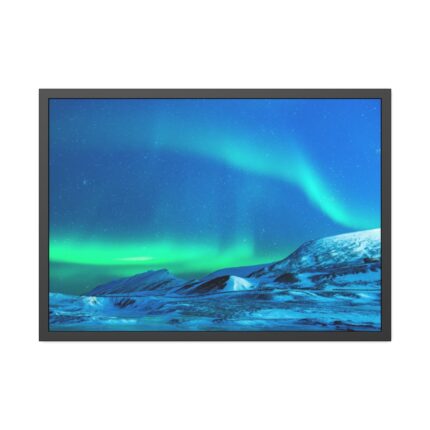 Aurora Borealis Alaska Framed Poster