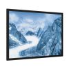 Mountain Snow Winter Alaska Framed Poster