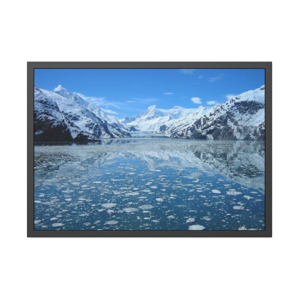 93854-384.jpg Ice in the Ocean Framed Poster