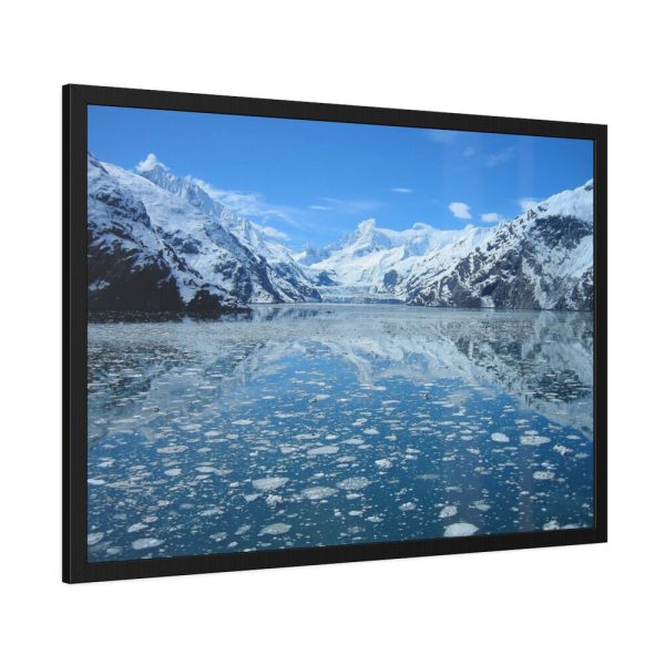 93854-385.jpg Ice in the Ocean Framed Poster