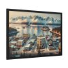 Small Alaskan Town Framed Poster